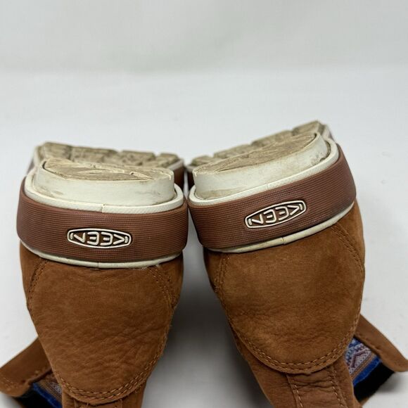 Keen Elsa II Chelsea Boots Womens 8 Brown Nubuck Leather Nordic Aztec Waterproof - Picture 16 of 16